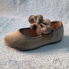 Туфлі для дівчинки кава з молоком