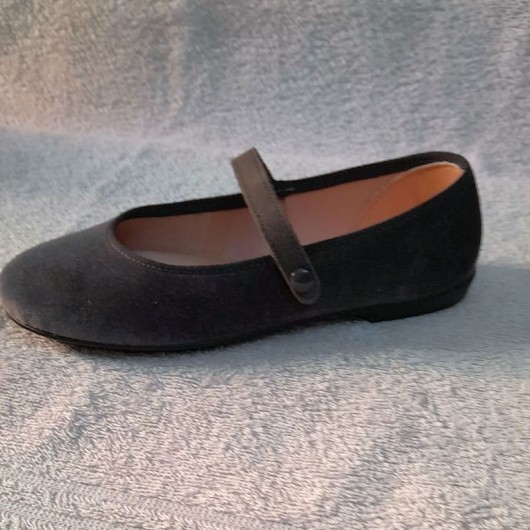 Туфлі для дівчинки сірі